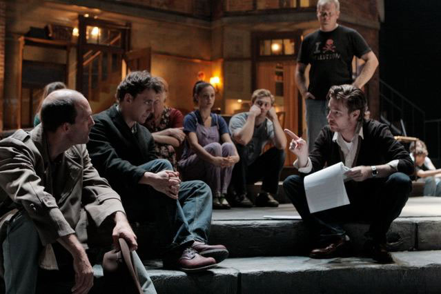 Director Ethan McSweeny in rehearsal for A View from the Bridge at the Guthrie Theater