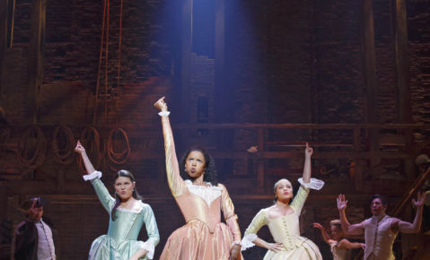Hamilton<br>Richard Rodgers Theatre <br> Photo by Joan Marcus